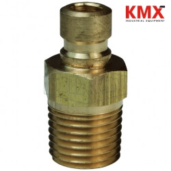 DQC CM-Series Industrial Mold Interchange Plug Male NPTF CM3M2-B