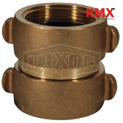 Double Female Swivel Rocker Lug Brass DFR2525F