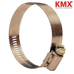 Worm Gear Clamp, SS, 1-4/64