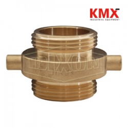 Double Male Pin Lug Brass DMP15F15S