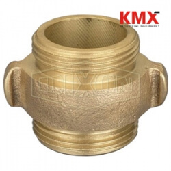 Double Male Rocker Lug Brass DMR15F15T