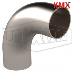 Weld 90° Elbow with Tangents DVF-C300G1R