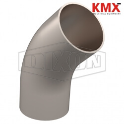 Weld 45° Elbow with Tangents DVF-C400G1T