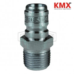 DQC E-Series Straight Through Interchange Male Plug E2M2-S