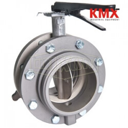 Aluminum Male x Female Swivel Butterfly Valve FMBTFLY50F45F