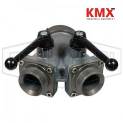 Aluminum 2-Way Ball Valve Female Swivel Inlet FMBV40F25F
