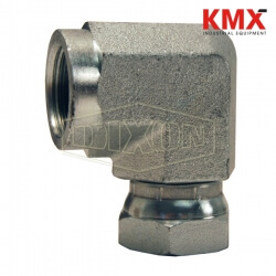 90° Female NPTF x Female NPSM Swivel Nut Elbow 1502-6-6