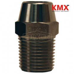 Dixon® Hex Nipple for Welding to Metal Hose FMR750