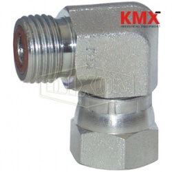 Male x Female Flat Face Swivel Nut 90° Elbow FS6500-4-4