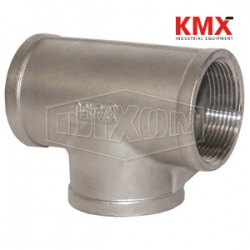 NPT Threaded Female Tee FT75SS