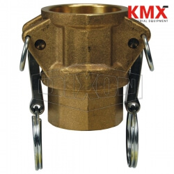 Global Cam & Groove Type D Coupler x Female NPT G100-D-BR
