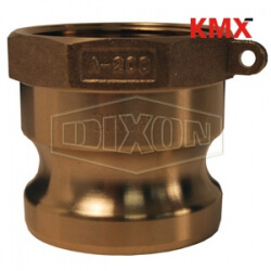 Global Cam & Groove Type A Adapter x Female NPT G150-A-BR