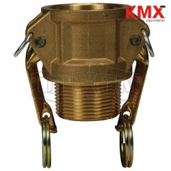 Global Cam & Groove Type B Coupler x Male NPT G150-B-BR