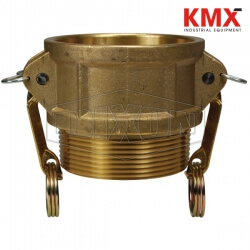 Global Cam & Groove Type B Coupler x Male NPT G300-B-BR