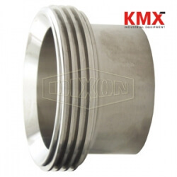 Long Threaded Bevel Seat Weld Ferrule 15A-R200