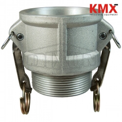 Global Cam & Groove Type B Coupler x Male NPT G50-B-AL