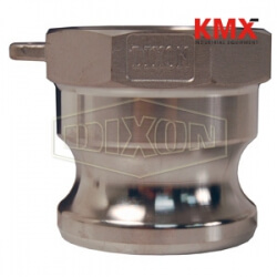 Global Cam & Groove Type A Adapter x Female NPT G600-A-SS