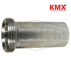 Threaded Bevel Seat Tygon® Hose Adapter 15AHT-G250