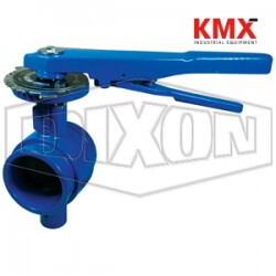 Grooved End Iron Butterfly Valve GIBFV300