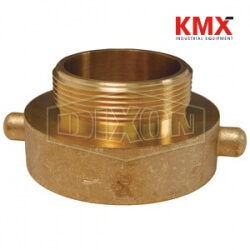 Domestic Hydrant Adapter Pin Lug Brass HA2515T-D