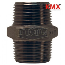 Straight Hex Nipple HN38SS