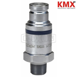 DQC HT-Series Flushface Male Threaded Plug HT3M4