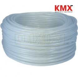 Imported Clear PVC Braided Tubing IBR1218