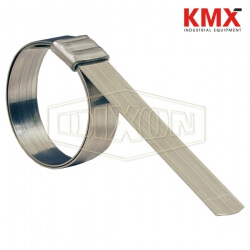 Dixon® Roll-Over Type Smooth ID Band Clamp JS201