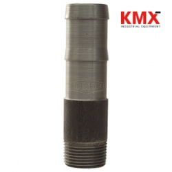 King Steel Round Nipple for 2 Clamps KRN882