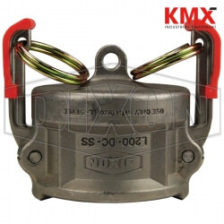 Vent-Lock™ Safety Cam & Groove Type DC Dust Cap L100-DC-SS