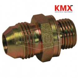 Male JIC 37° Flare x Male Metric Parallel Thread M7400-4-12