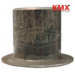 King Turned Back Weld-To-Metal Hose Nipple NW30