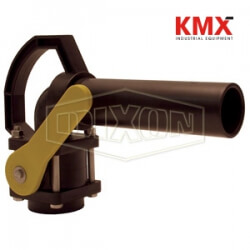 Polypropylene Bolted Ball Valve with Nozzle PVN200