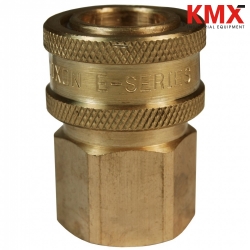 DQC E-Series Straight Through Interchange Female Coupler 16EF16-B