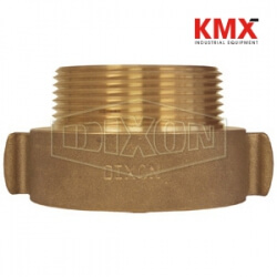 Hydrant Adapter Rocker Lug Brass RHA25T25F
