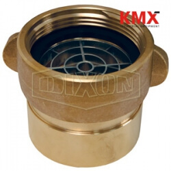 Female Swivel Suction Adapter with Poly Screen RSFSA25F15T