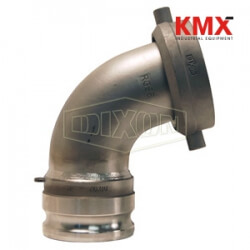 Railroad Tank Car Connection x Cam & Groove Adapter Elbow RTCA30