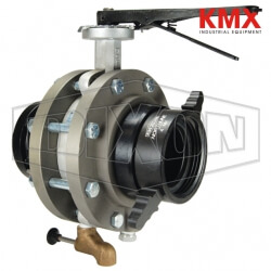 Aluminum Storz x Female Swivel Butterfly Valve SFBTFLY5050F