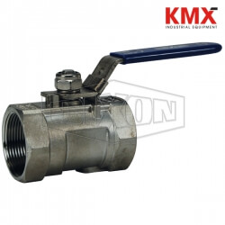 Stainless Steel Ball Valve Reduced Port, Locking Handle SSLBV100SP
