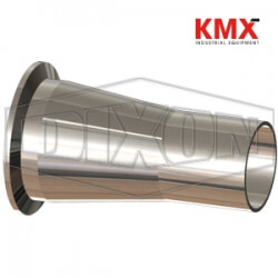 BioPharm Clamp x Weld Concentric Reducer T31M-100075PM