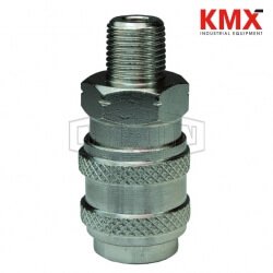 BR-Series Pneumatic Male Threaded Coupler 1BRGM1-B-7