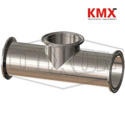 BioPharm Clamp Short Outlet Tee T7MPS-250PM