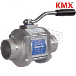 MannTek One-Way Full Flow Ball Valve Grooved 1WAYBV200VIC