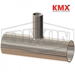 BioPharm Weld Reducing Tee T7RWWW-250150PL
