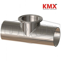 BioPharm Weld x Weld x Clamp Short Outlet Tee T7WWMS-050PL