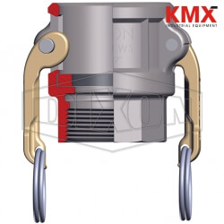 Dixon® Cam & Groove Type D Coupler x Female NPT 200-D-SS