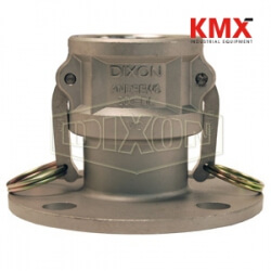 Dixon® Cam & Groove Coupler x 150# Flange 200-DL-SS