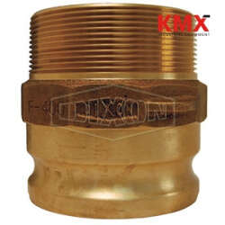 Dixon® Cam & Groove Type F Adapter x Male NPT 200-F-BR