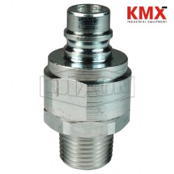 DQC V-Series Snap-Tite H/IH Interchange Valved Male Plug V4M4