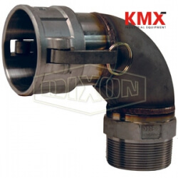 Cam & Groove 90° Type B Coupler x Male NPT Elbow 200B-90SS